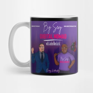 Big Sexy Digital Nomad Logo Art Mug